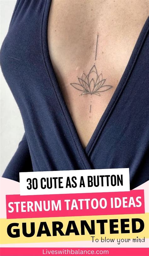 30 Unique Sternum Tattoos For Females